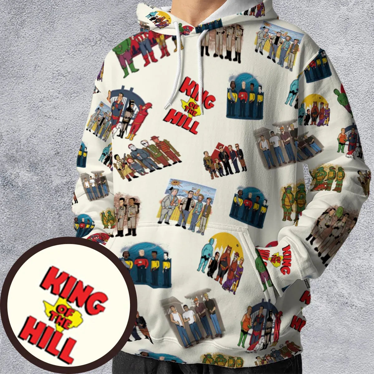 Full Print Hoodie - WUJ2GWAE