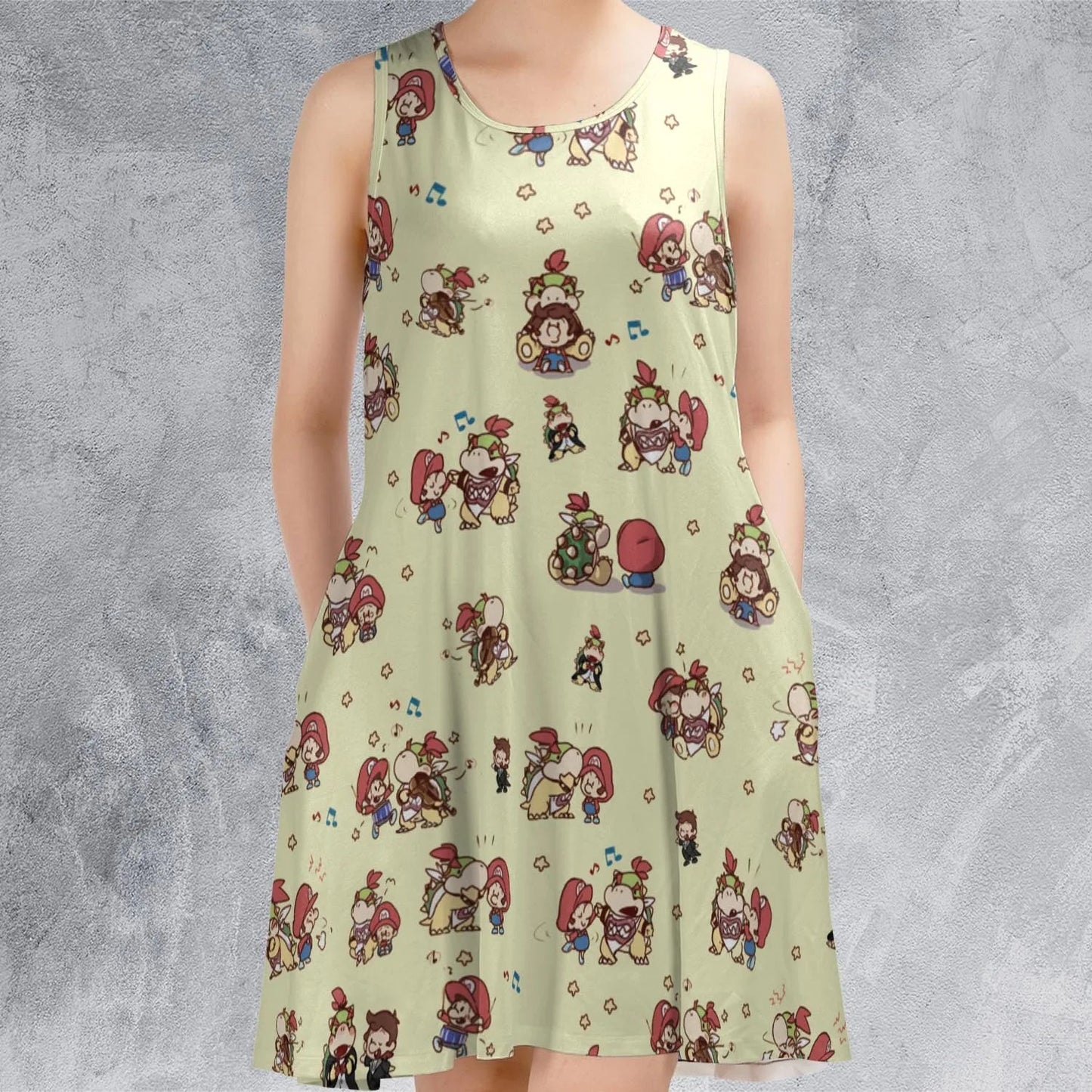 Casual Sleeveless Dress - RB82N27N
