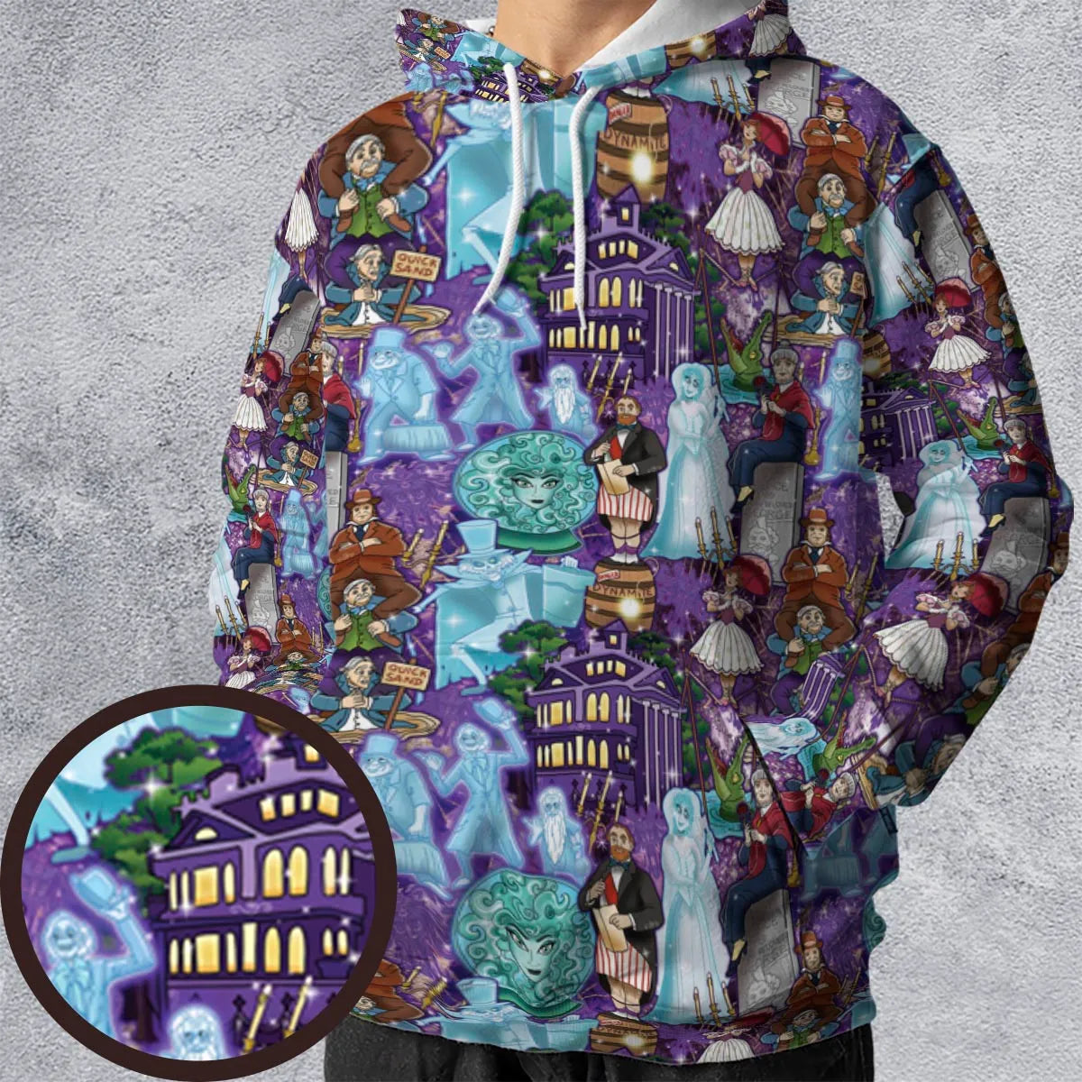 Full Print Hoodie - RWNMNAVC