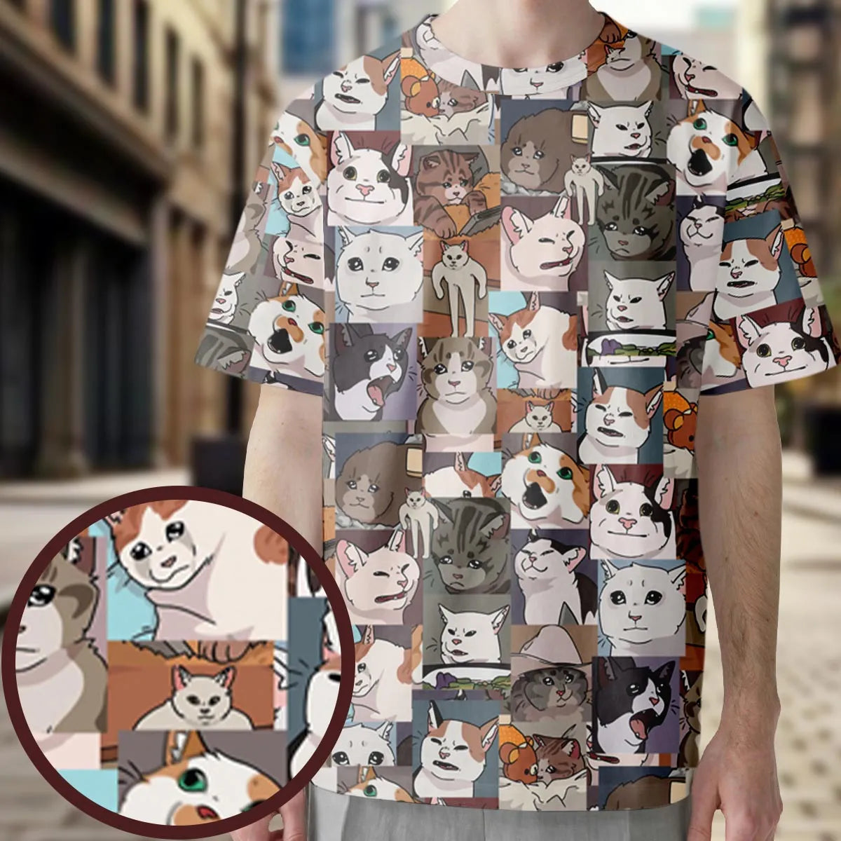 Full Print T-shirt - 6HW13PLU