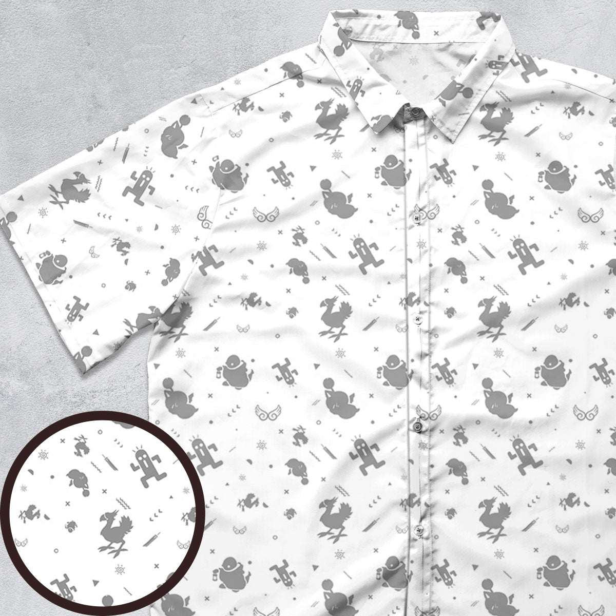 Short Sleeve Button Shirt - PQVNRLKK