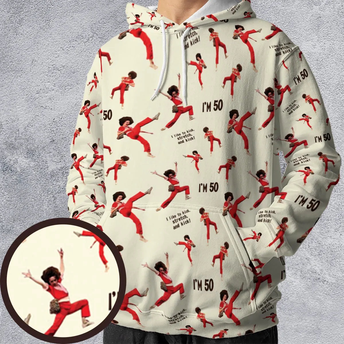 Full Print Hoodie - T3XQBGNF