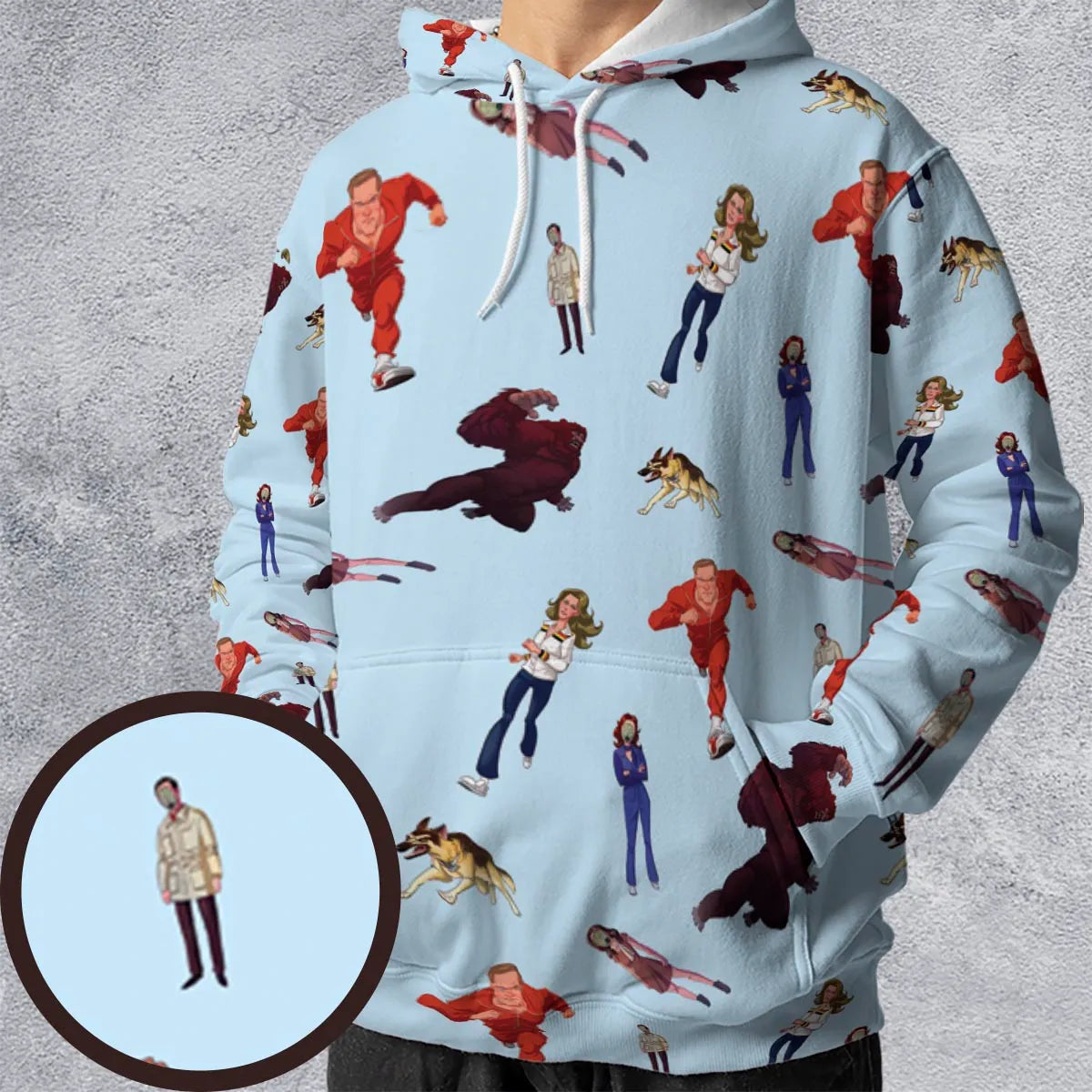 Full Print Hoodie - P5WP14M3