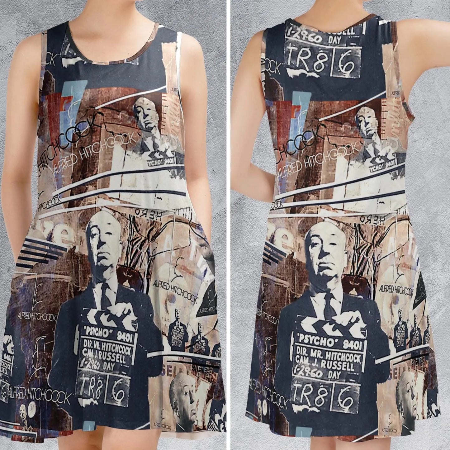 Casual Sleeveless Dress - 6583DGDC
