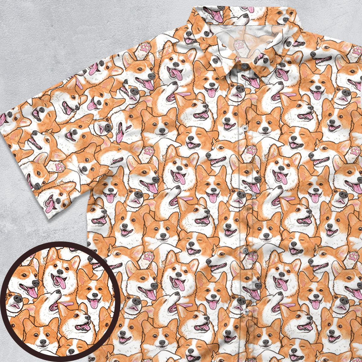 Short Sleeve Button Shirt - 9Q26Y968
