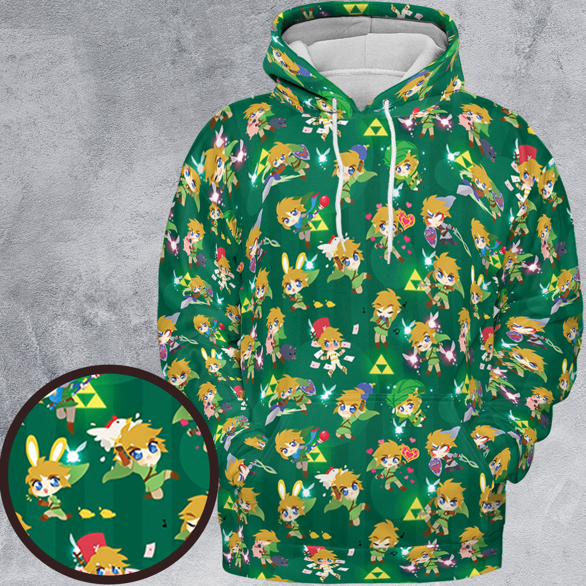Full Print Hoodie - JF3VXVYZ