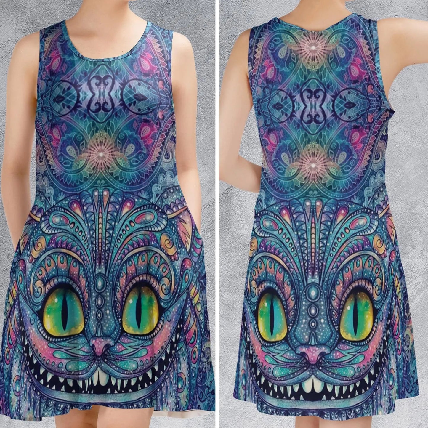 Casual Sleeveless Dress - 1F1J1X98