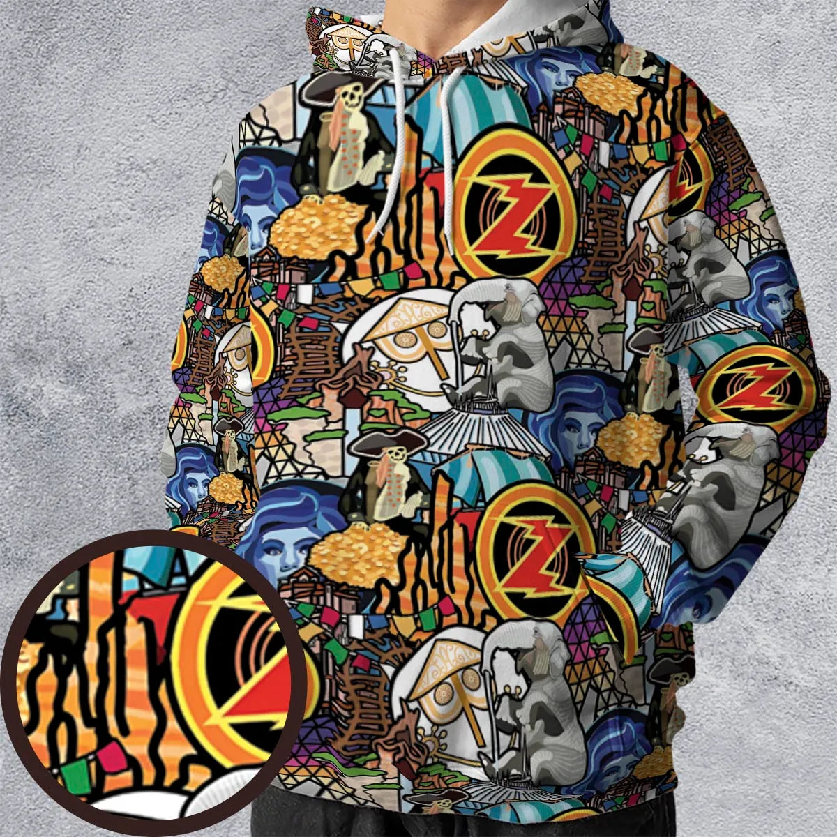 Full Print Hoodie - NTYFE9JA