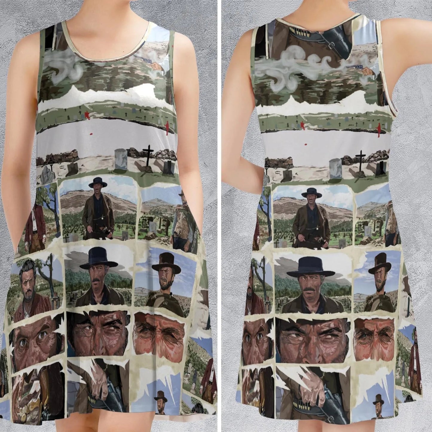 Casual Sleeveless Dress - MD992G94