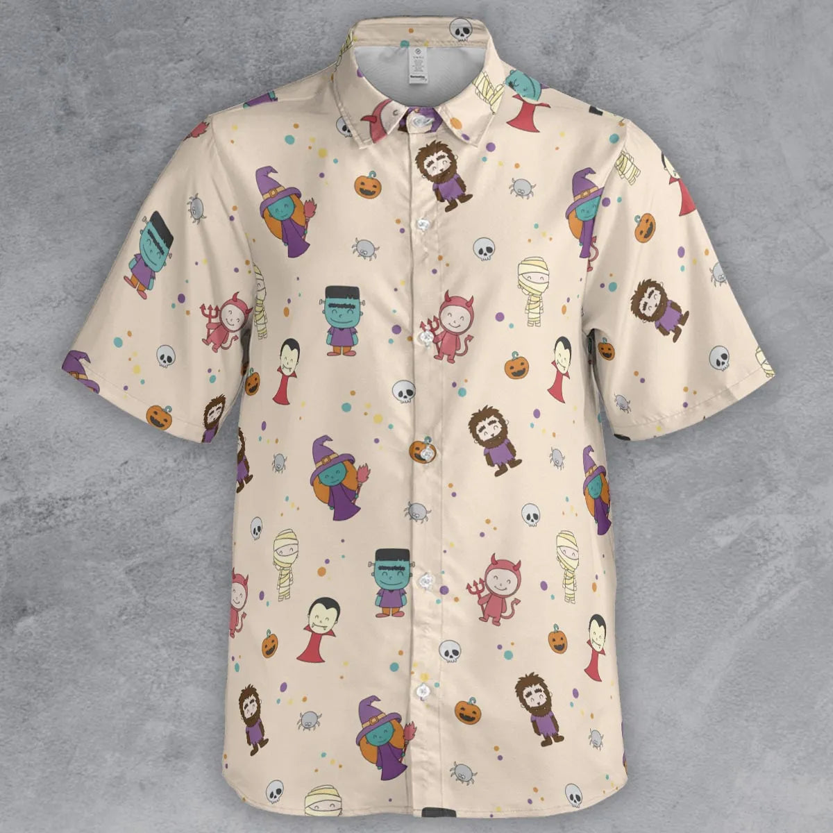 Short Sleeve Button Shirt - WATUYNSL