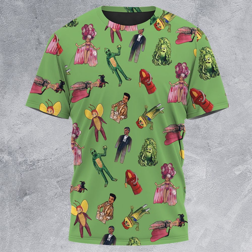All-Over Print Unisex T-Shirt - 6HUTGRDV -  - 3