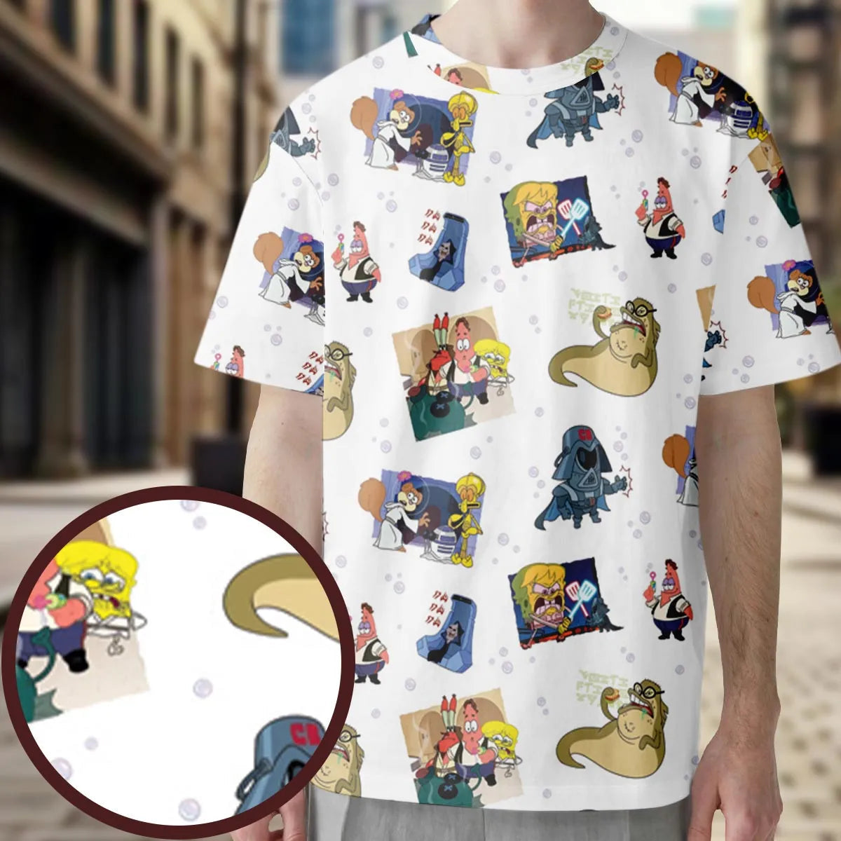 Full Print T-Shirt - ZE77N8DS