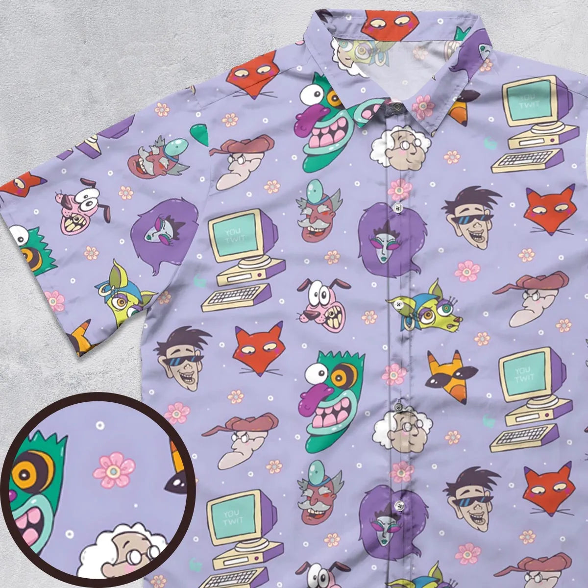 Short Sleeve Button Shirt - BE7337J7
