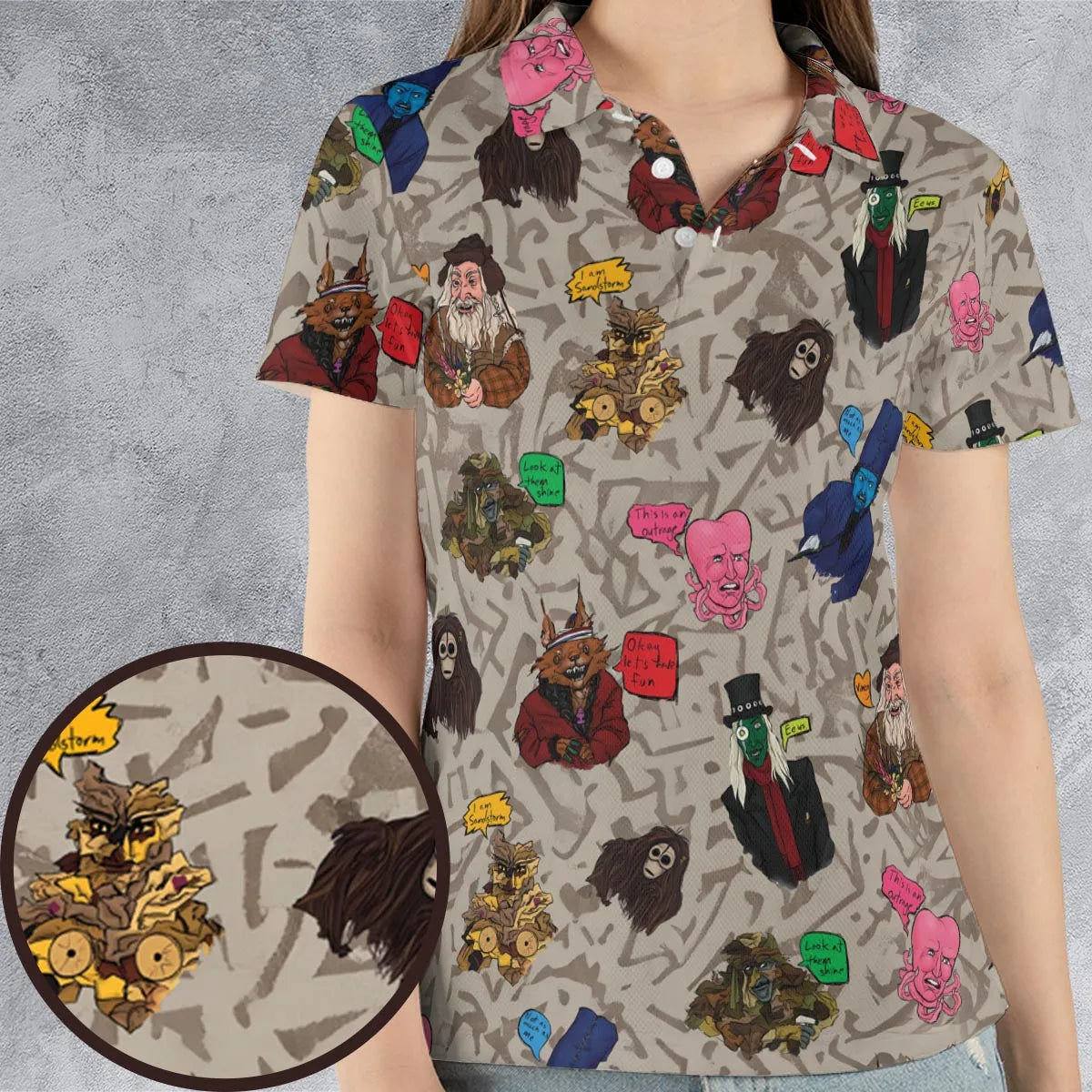 Unisex Polo Shirt - V4WQ785Q