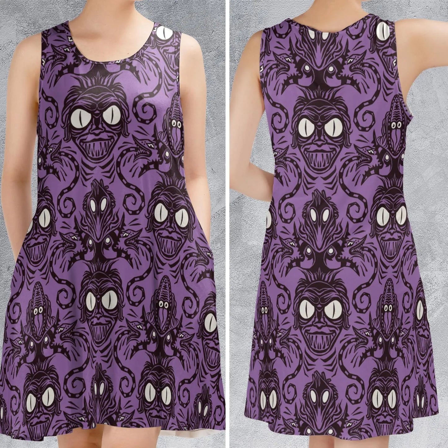 Casual Sleeveless Dress - YNT6PAYC