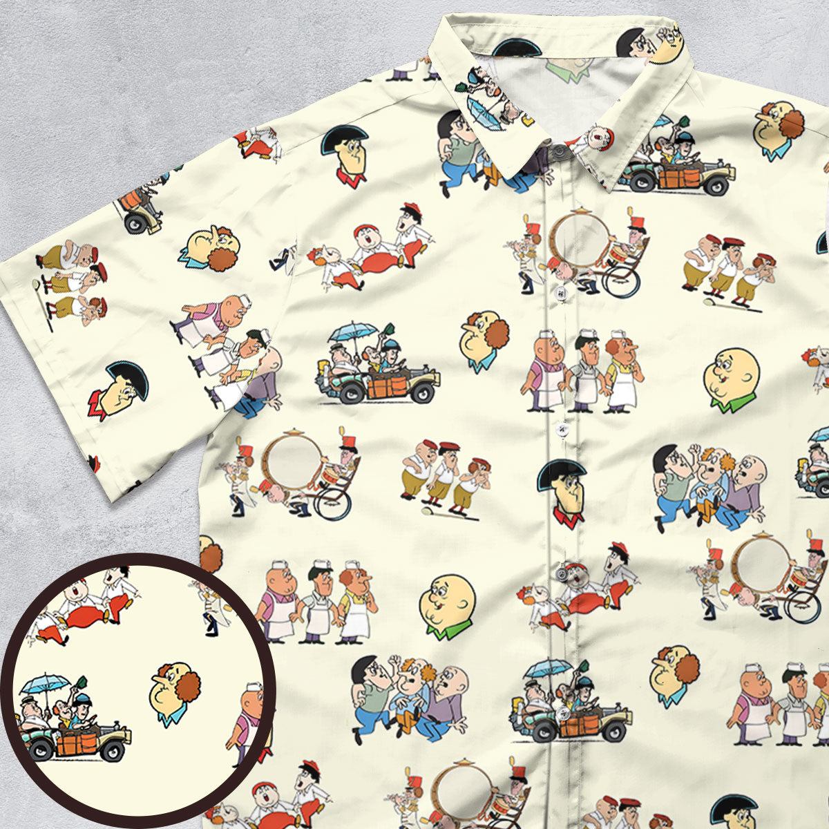 Short Sleeve Button Shirt - F49JUTKA