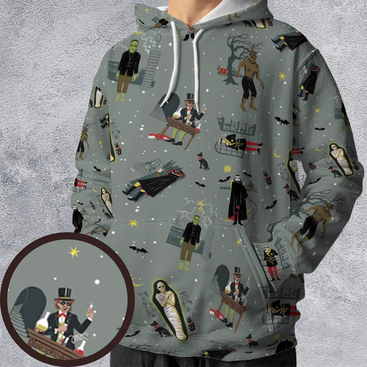 Full Print Hoodie - PR44WNBR