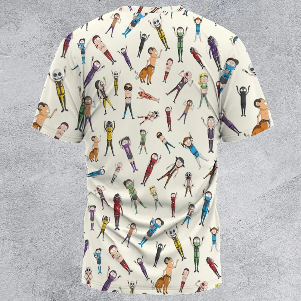Full Print T-Shirt - 8746FU3M