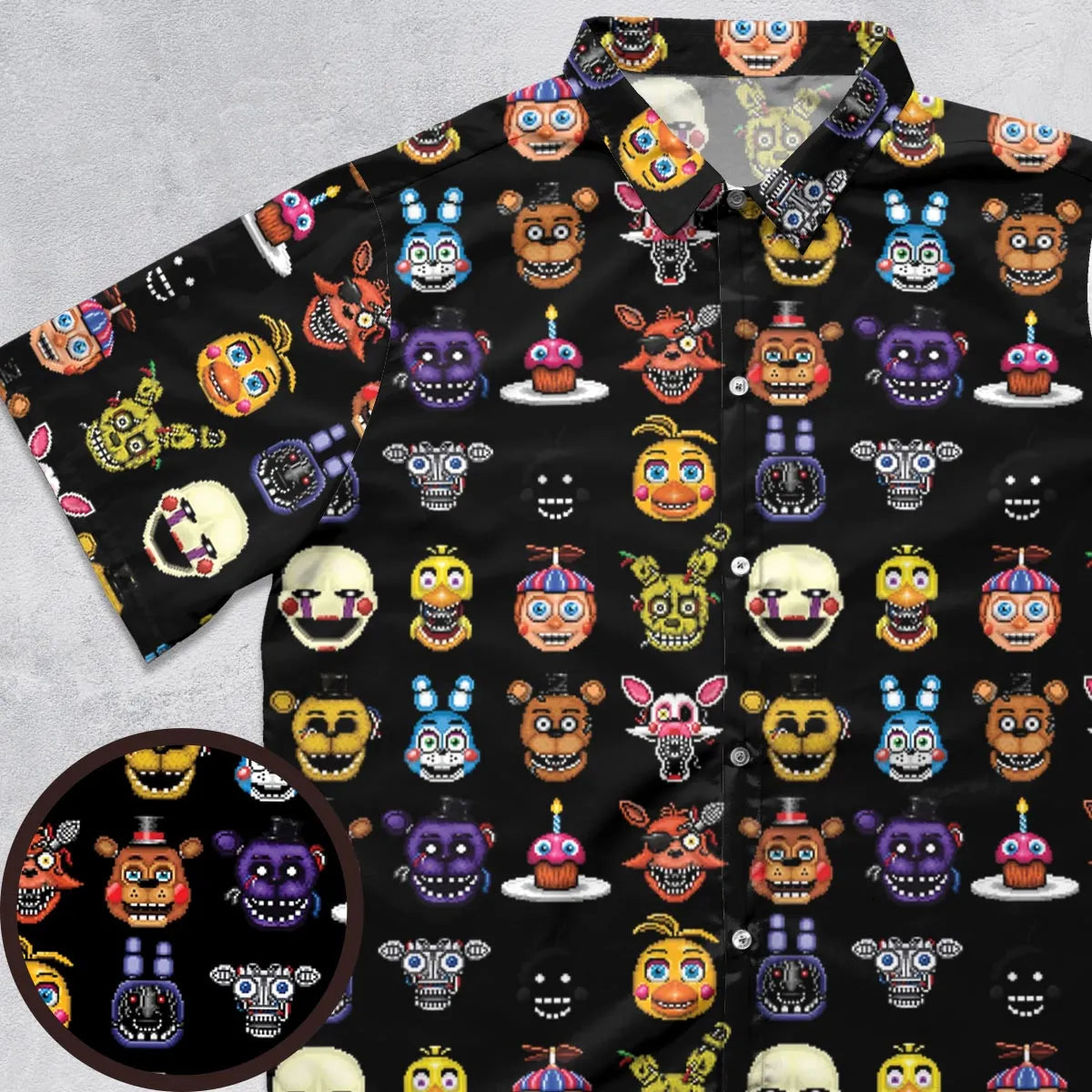 Short Sleeve Button Shirt - FDPLZZXP