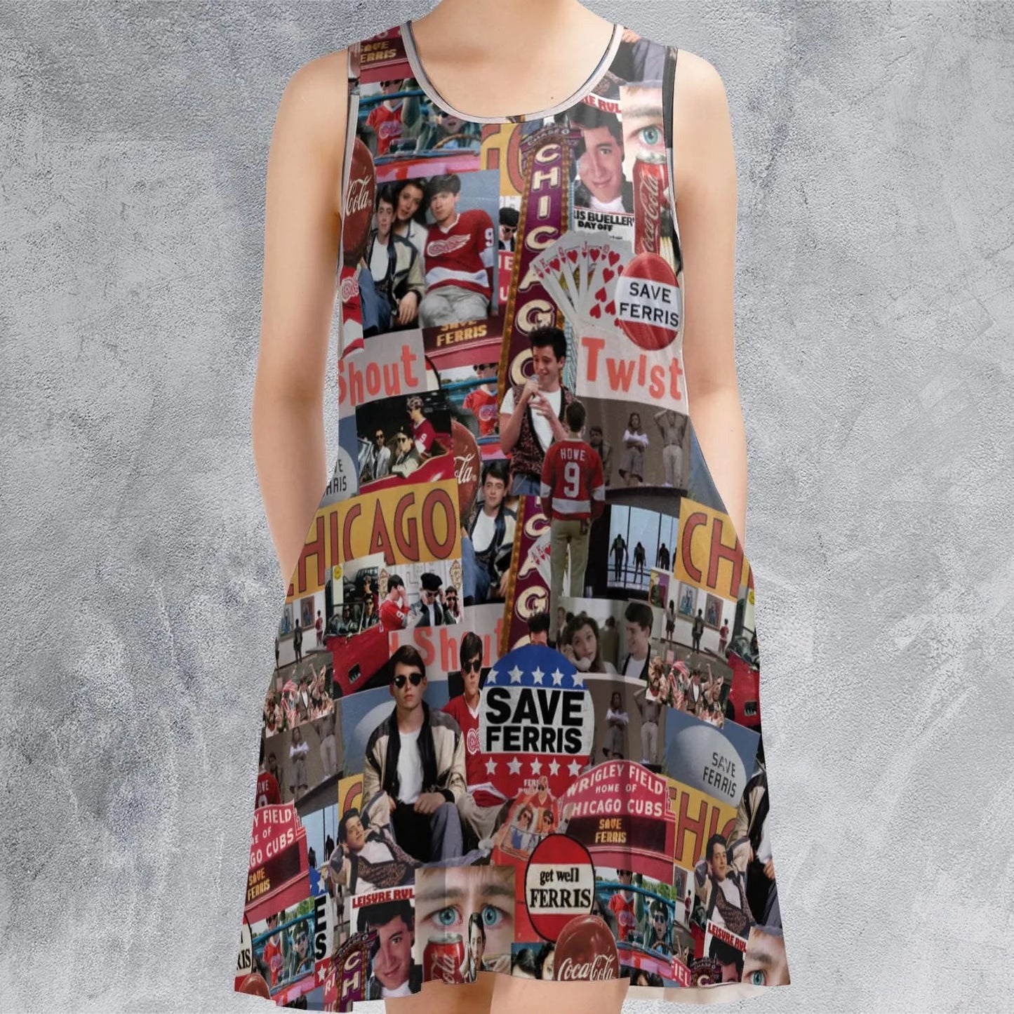 Casual Sleeveless Dress - 11NN8NYJ