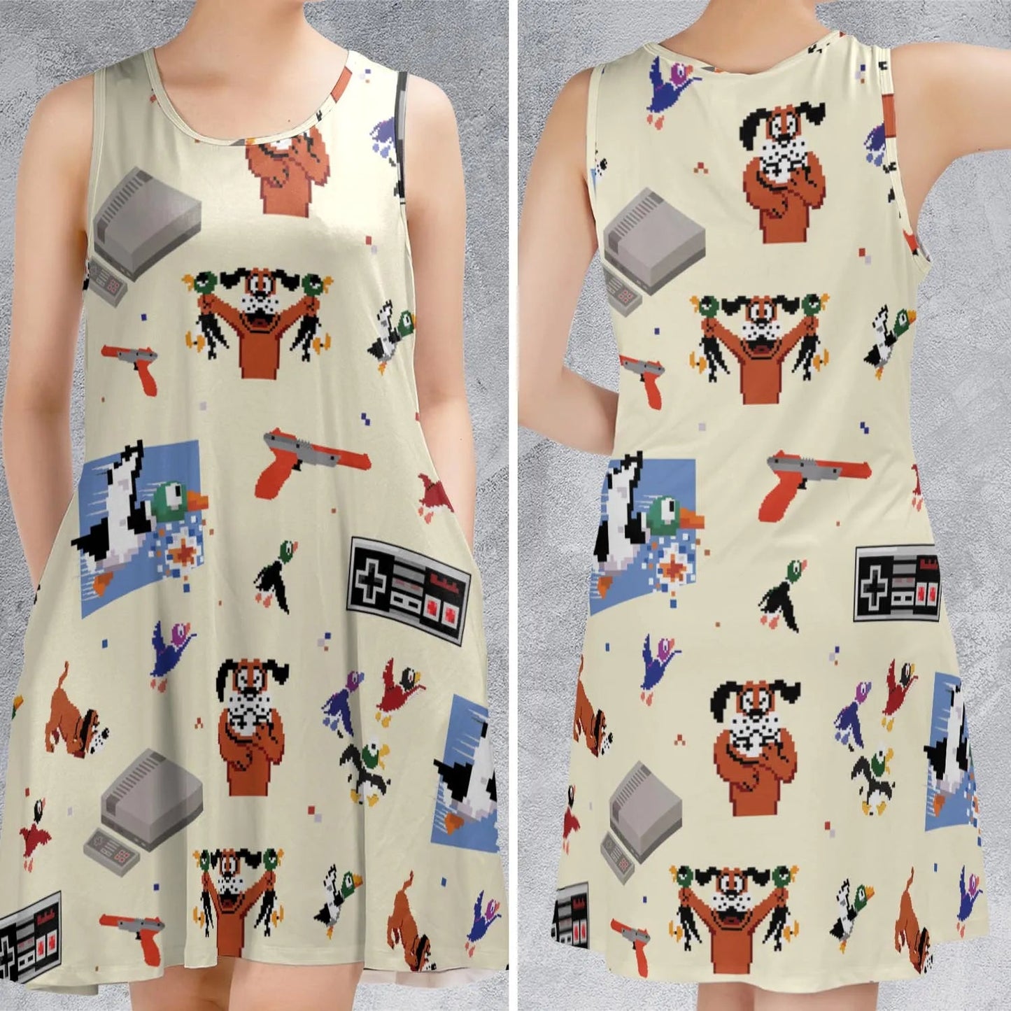 Casual Sleeveless Dress - WWWYUVMM