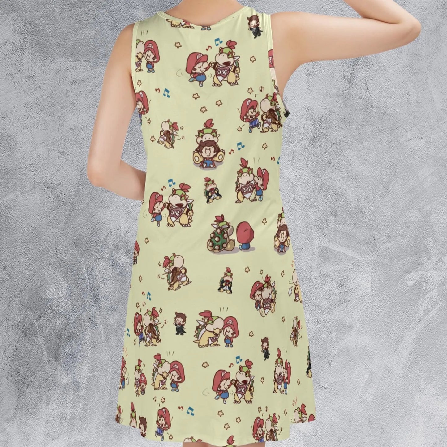 Casual Sleeveless Dress - RB82N27N