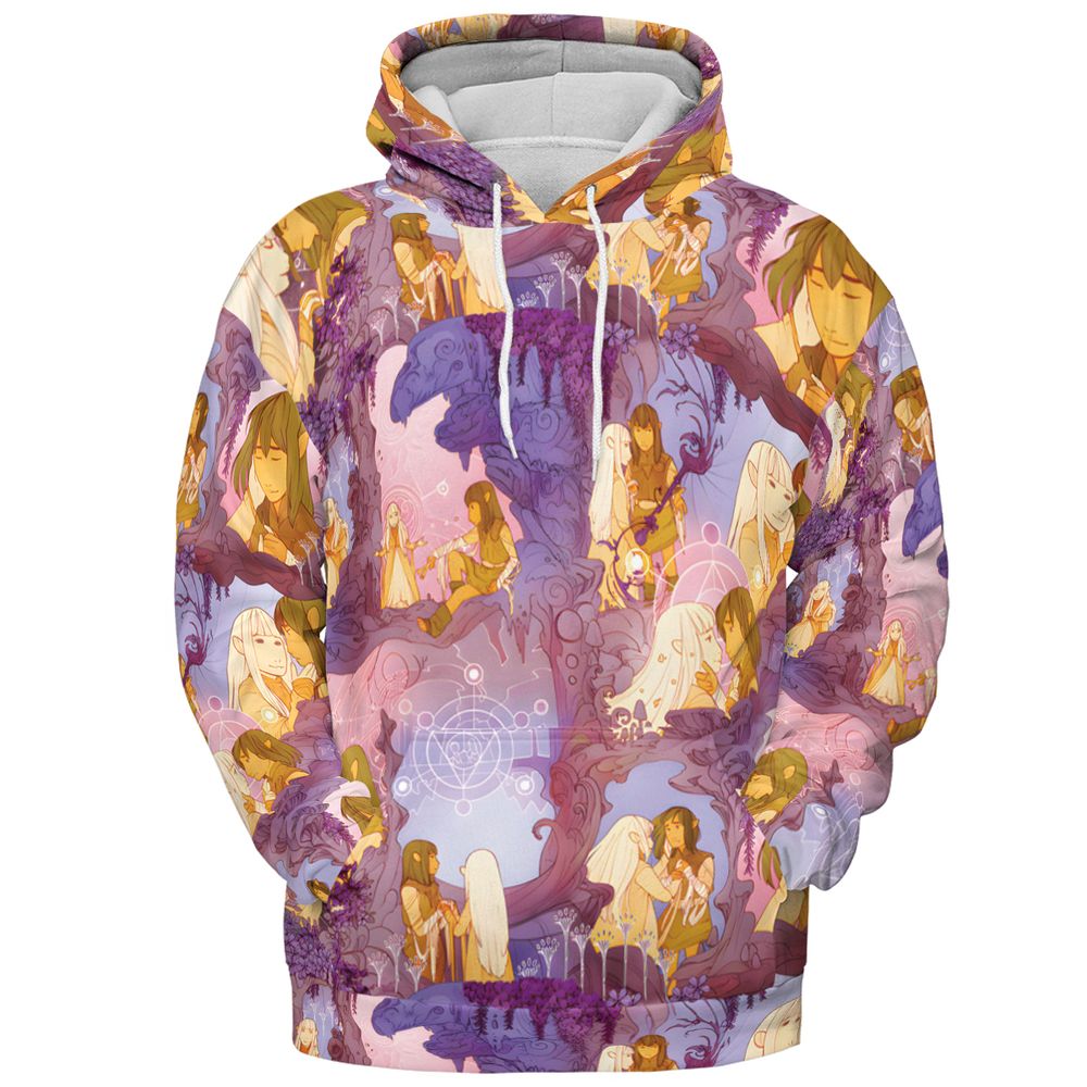 All-over Print Hoodie - 4FNFVYD1 -  - 2