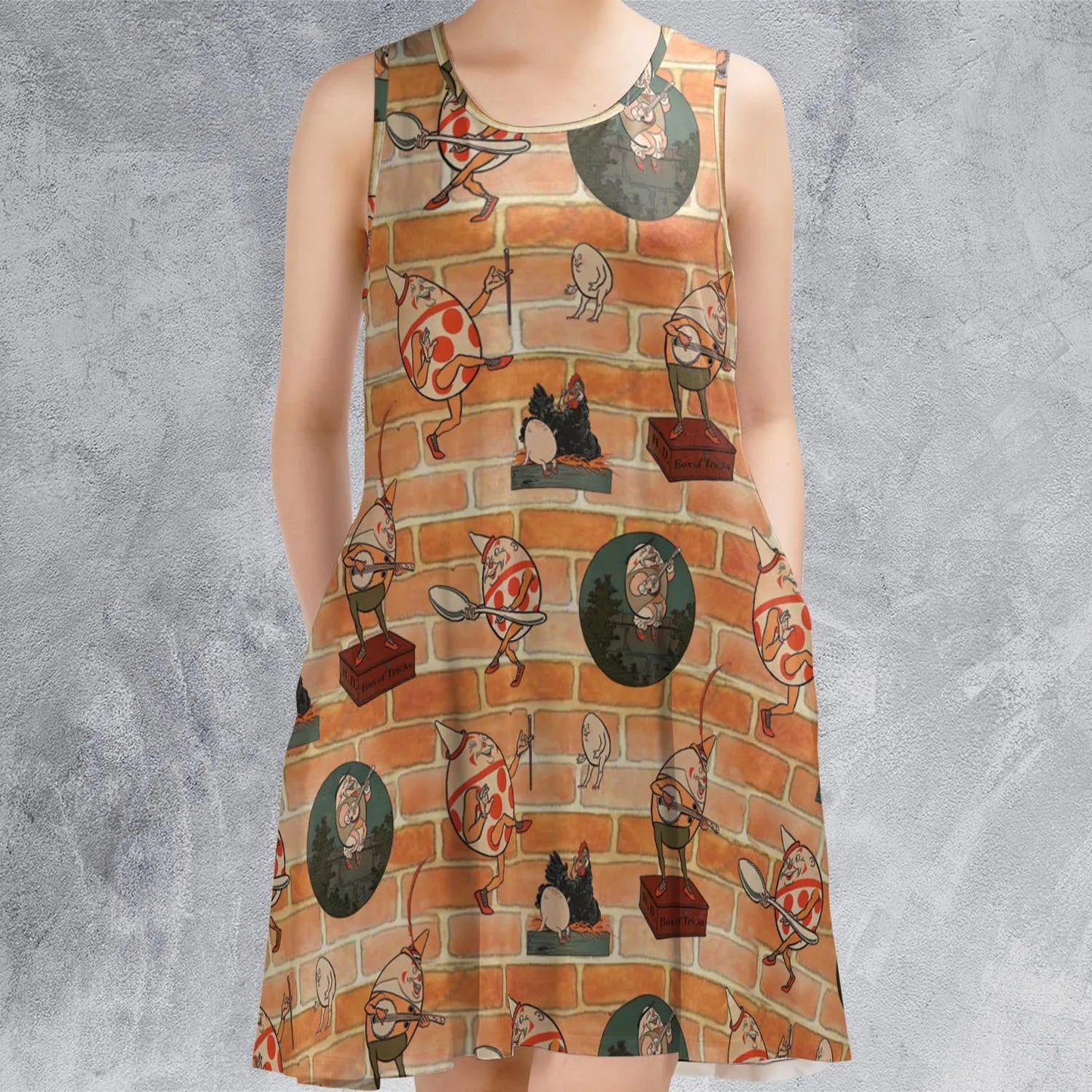Casual Sleeveless Dress - 2WH846JQ
