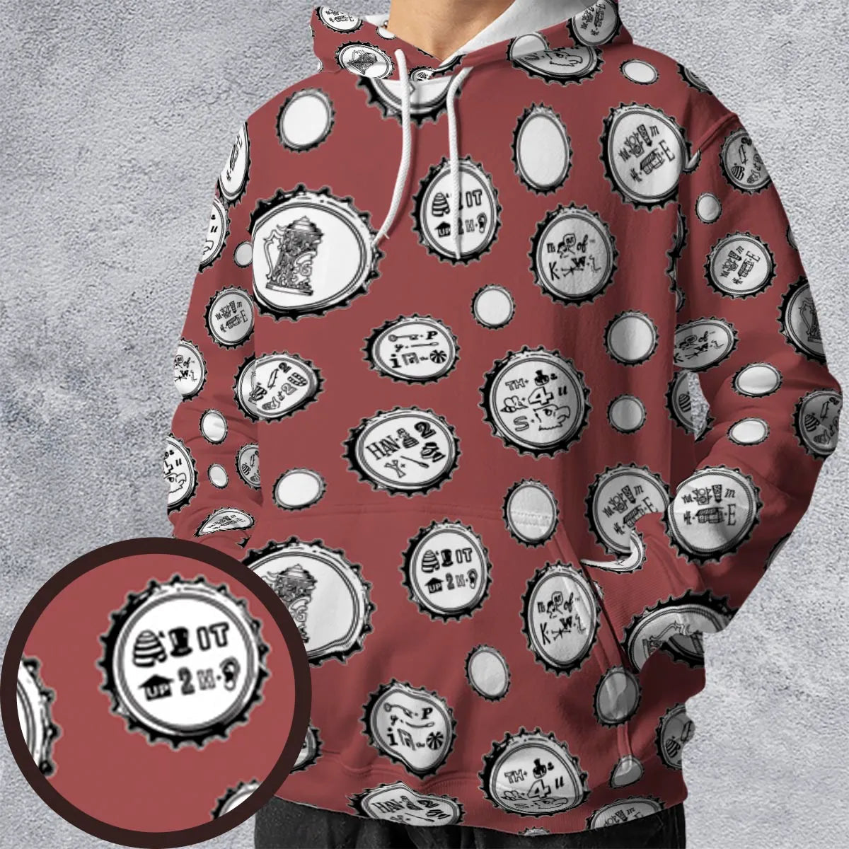 Full Print Hoodie - 82PE9WM1