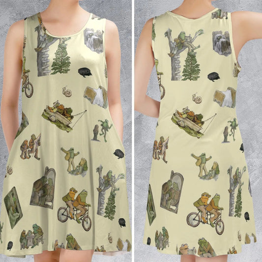 Casual Sleeveless Dress - CGLBWKS6