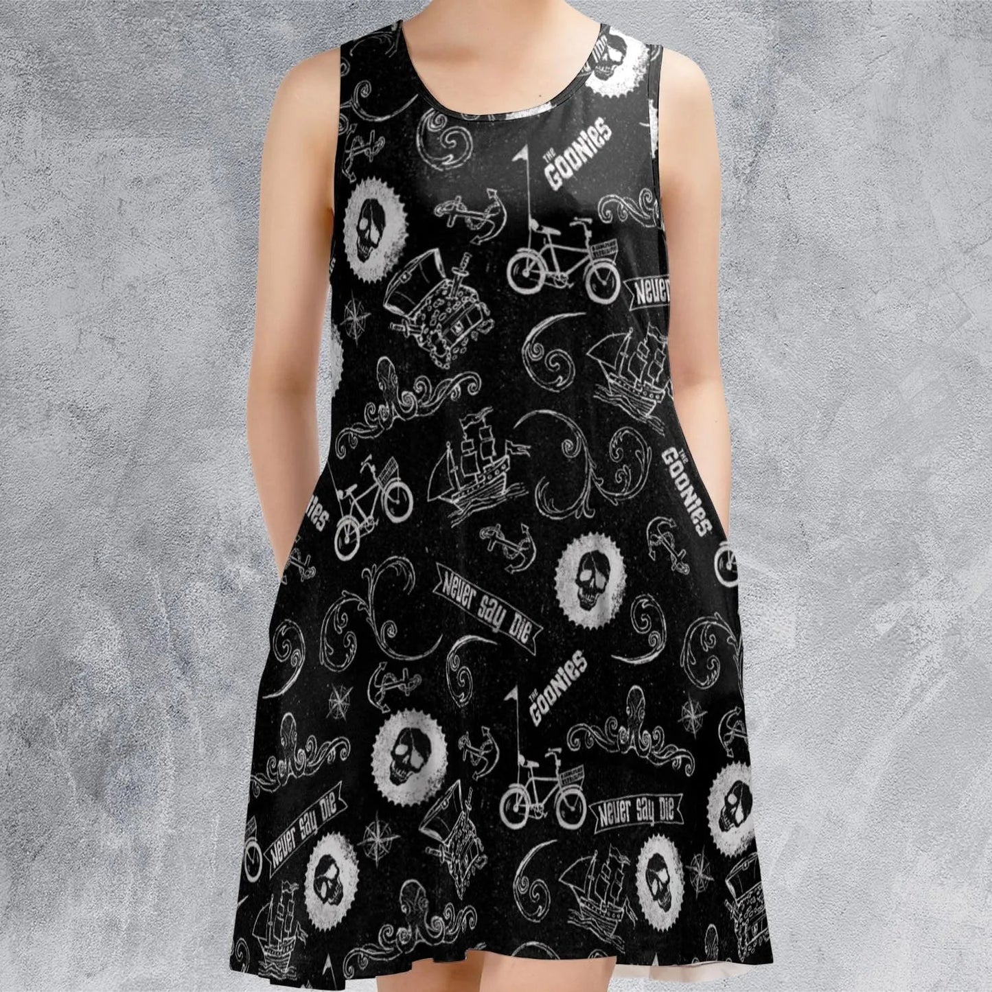 Casual Sleeveless Dress - JWADPFCR