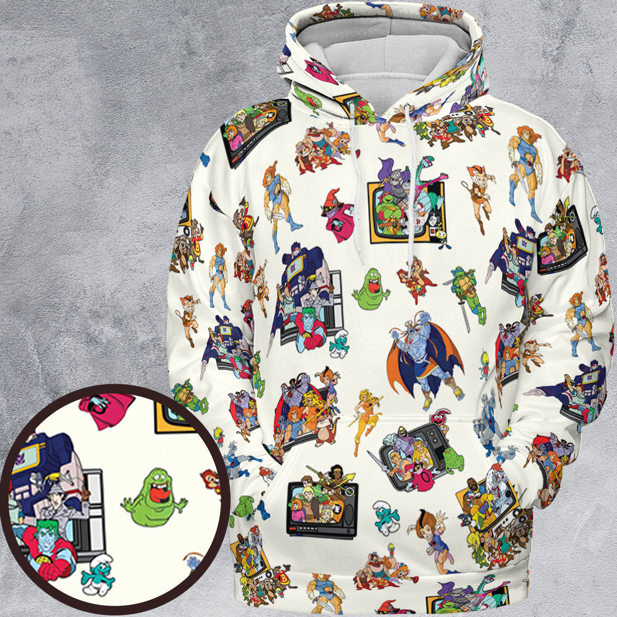 Full Print Hoodie - QY1TNG6Q