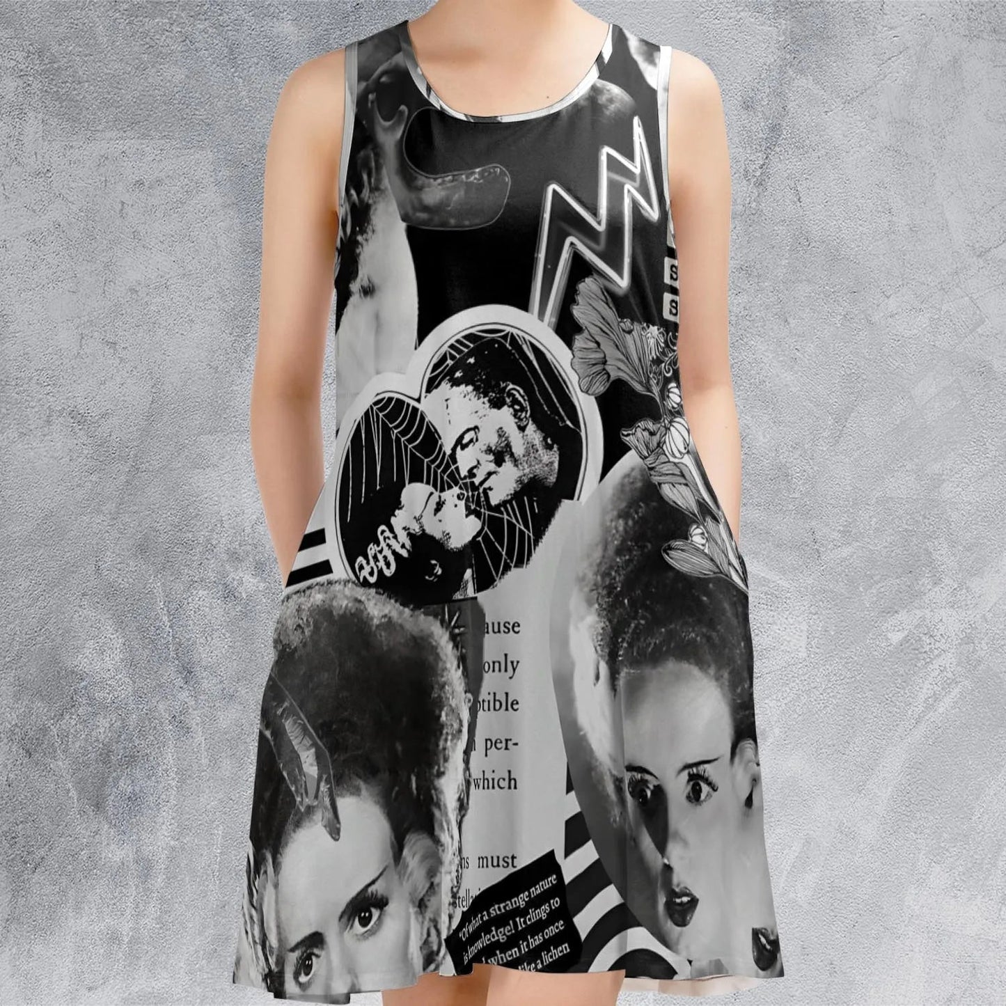 Casual Sleeveless Dress - HZ93B2VQ