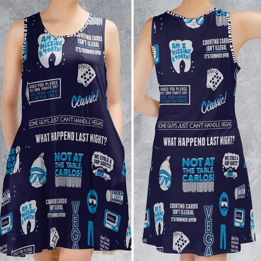 Casual Sleeveless Dress - 9ZDGWGH4