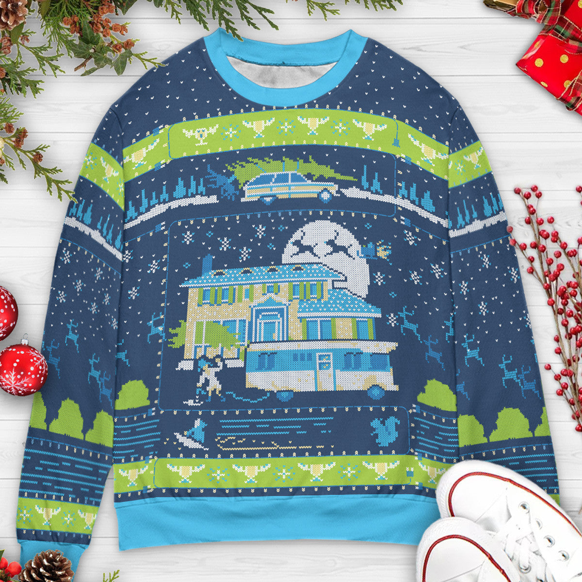 Ugly Christmas Sweatshirt - FXKRHPPN