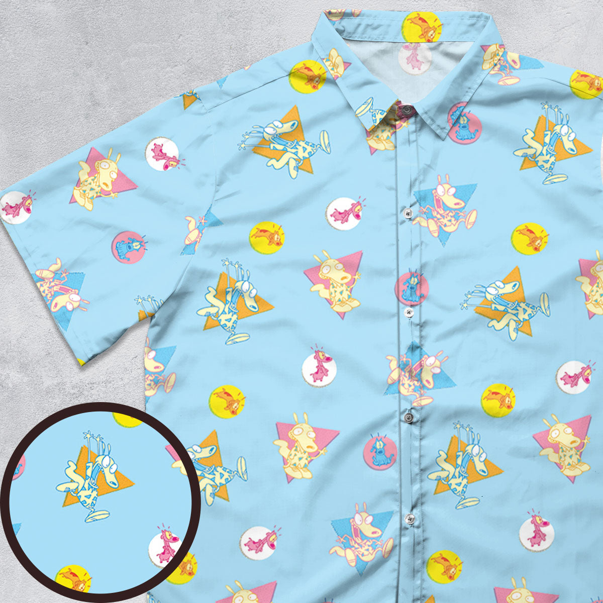 Short Sleeve Button Shirt - XZ22GCJ8