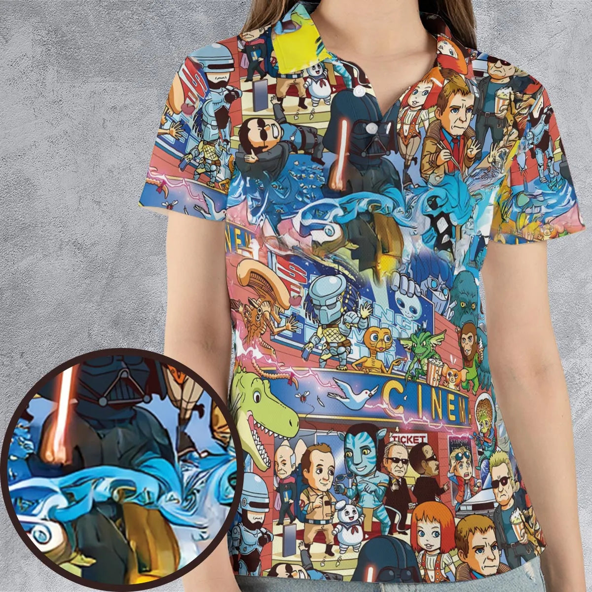 Unisex Polo Shirt - KMMHUAUP