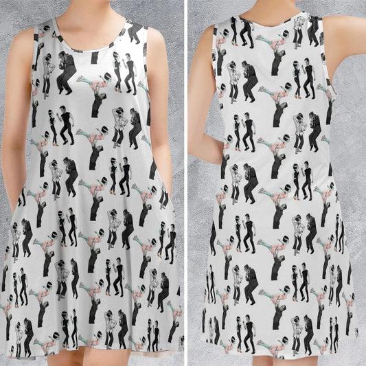 Casual Sleeveless Dress - 9DQ1DE4H
