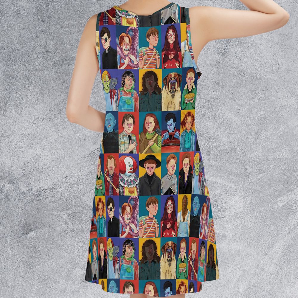 Sleeveless Dress - LMR4B64W -  - 2