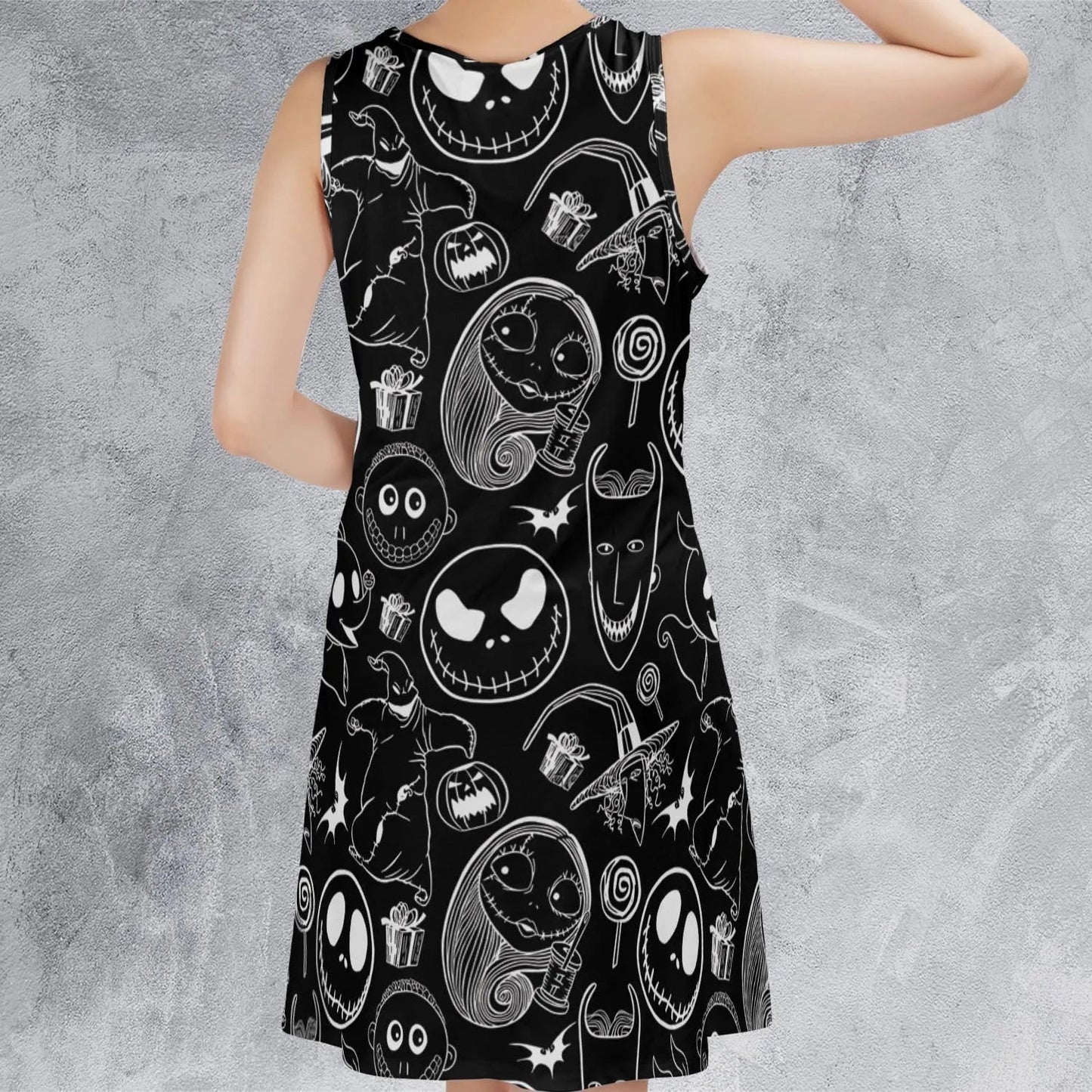 Casual Sleeveless Dress - C5K3PVNX