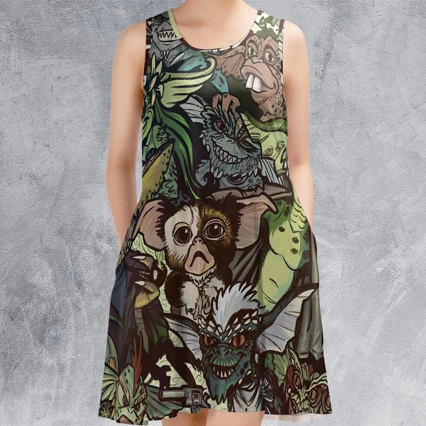 Casual Sleeveless Dress - H39H42YJ