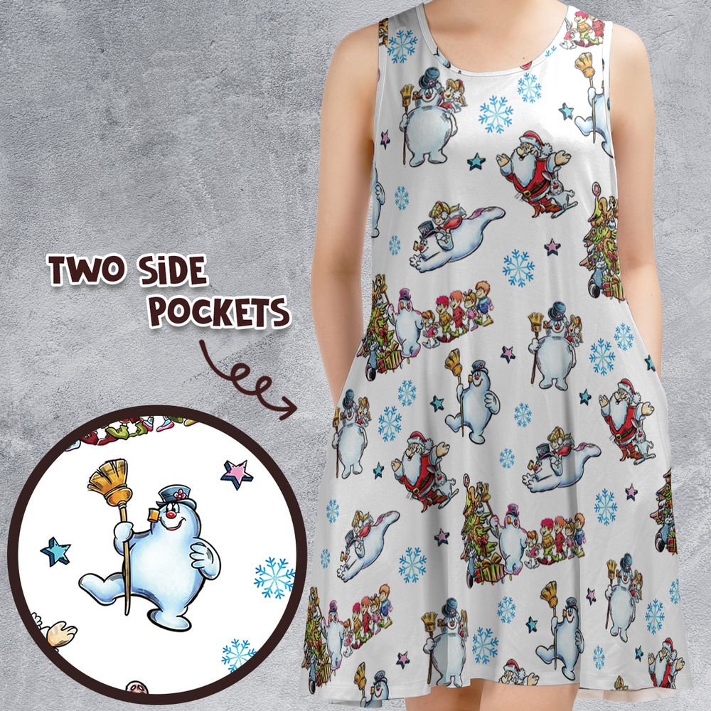 Sleeveless Dress - E4AVR3NB -  - 1