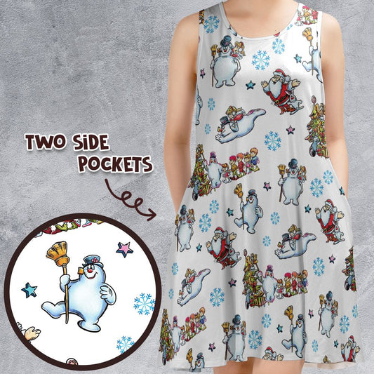 Sleeveless Dress - E4AVR3NB -  - 1