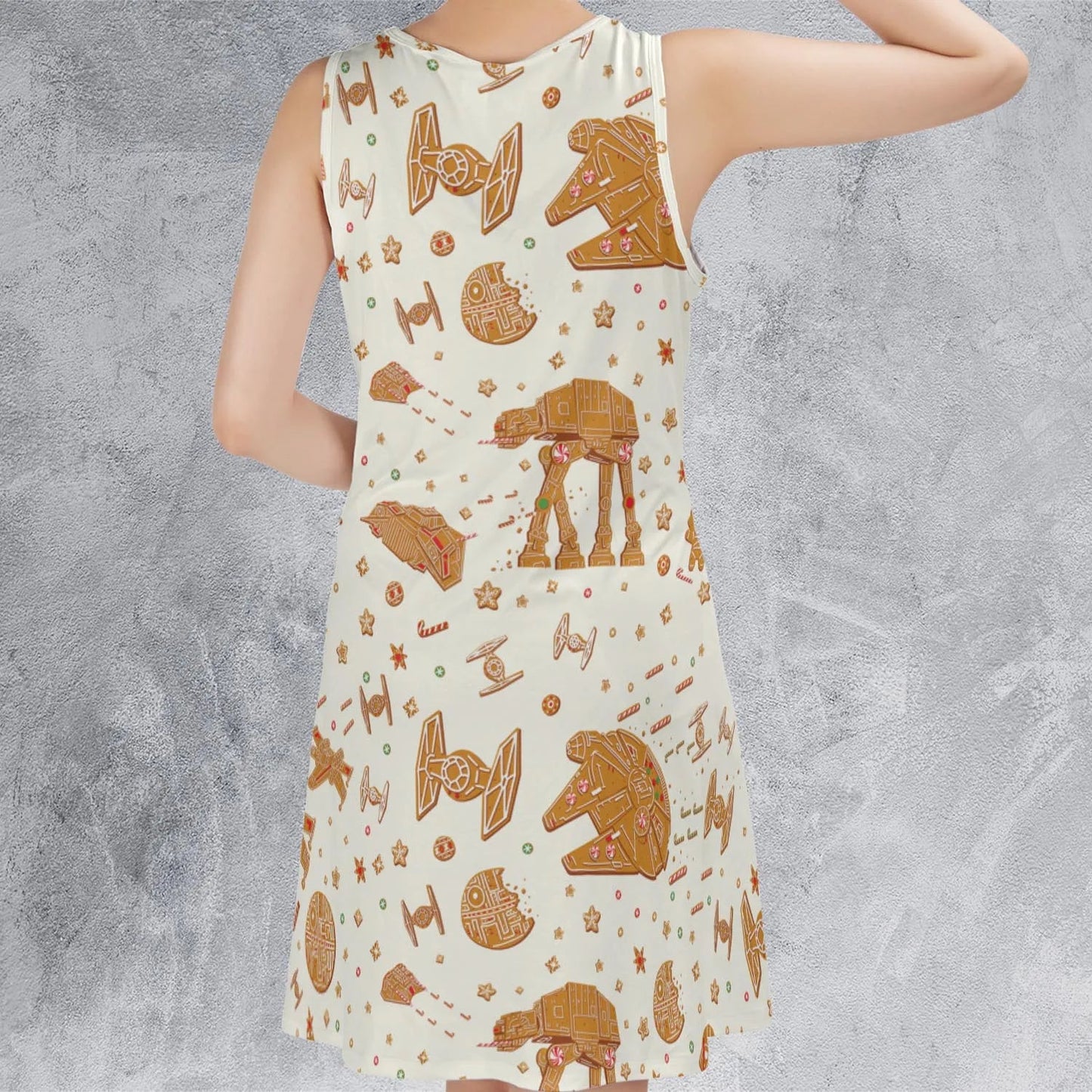 Casual Sleeveless Dress - AAV4WPYQ