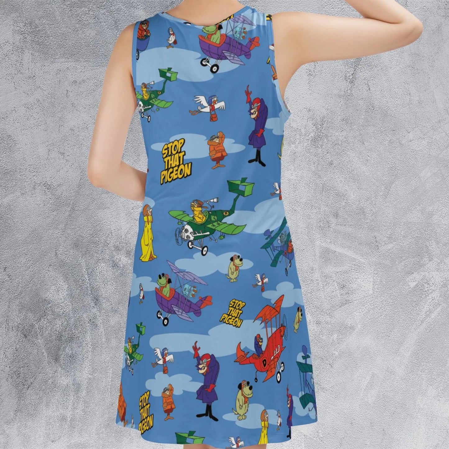 Casual Sleeveless Dress - RW1GTRW1