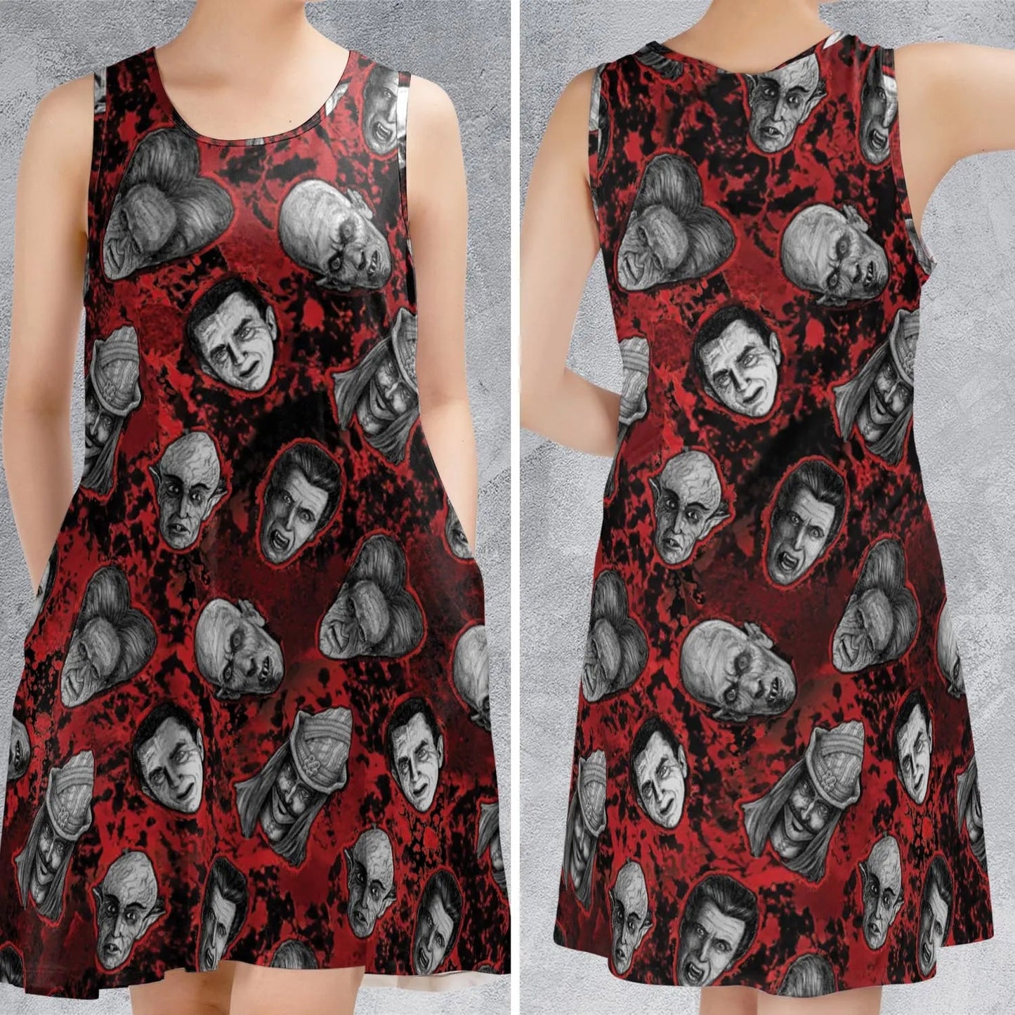Casual Sleeveless Dress - Z6PSLXLE