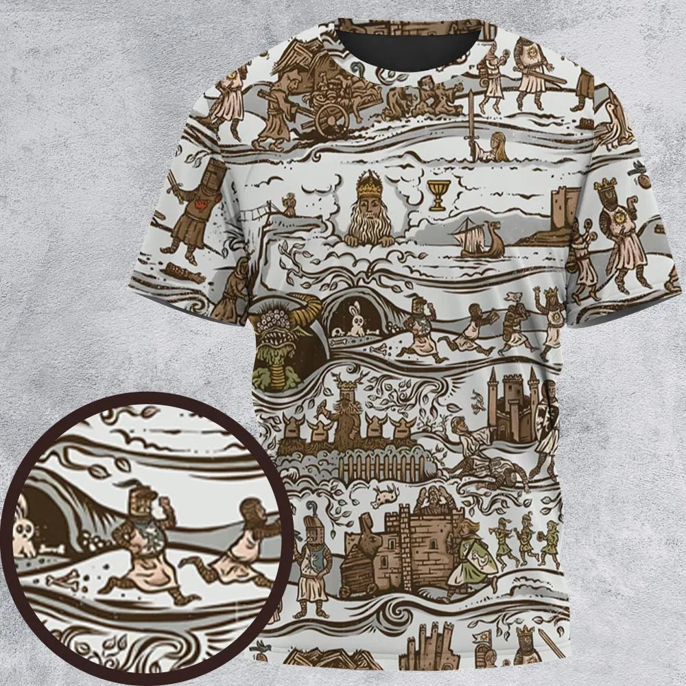 Full Print T-Shirt - 667AU6F4