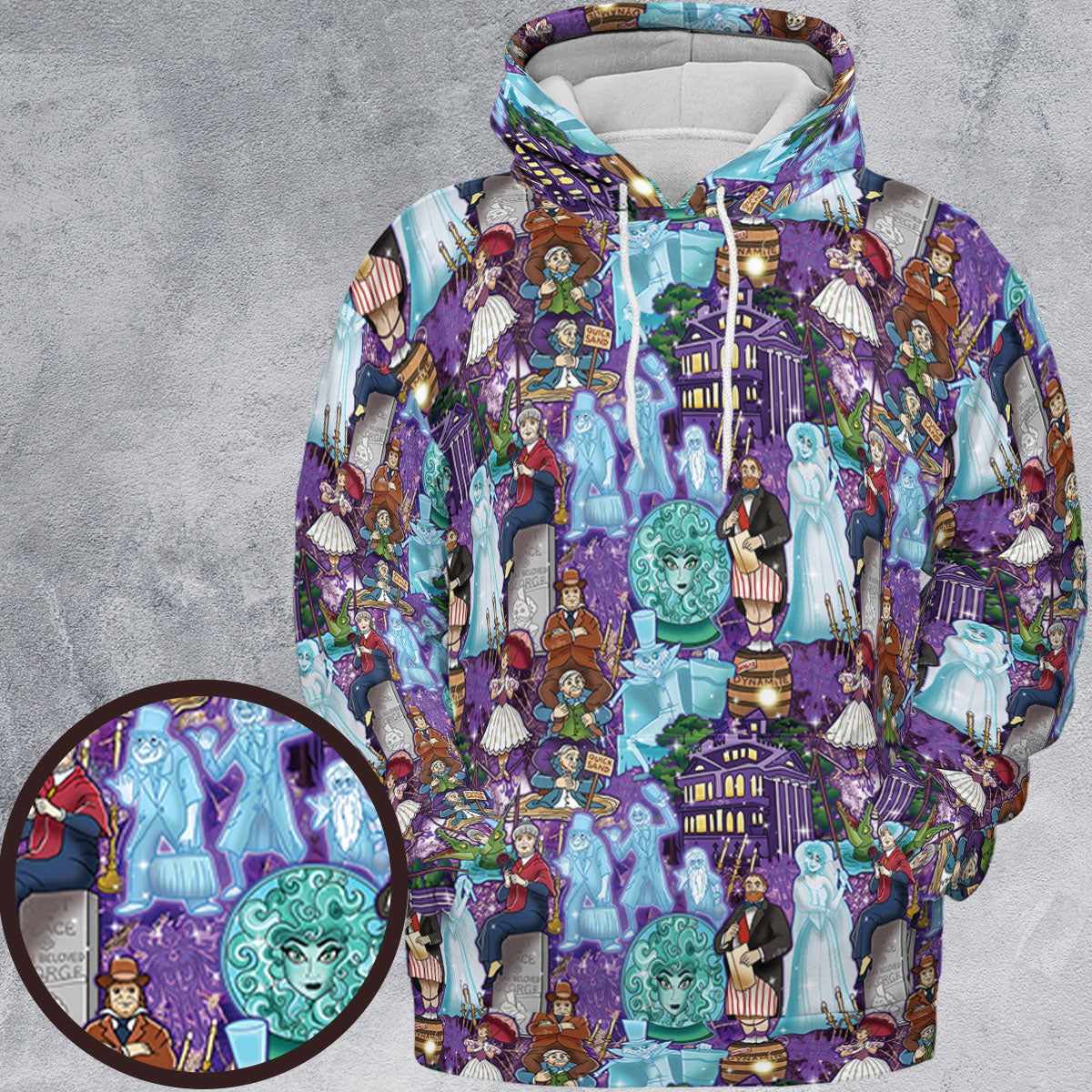 Full Print Hoodie - RWNMNAVC