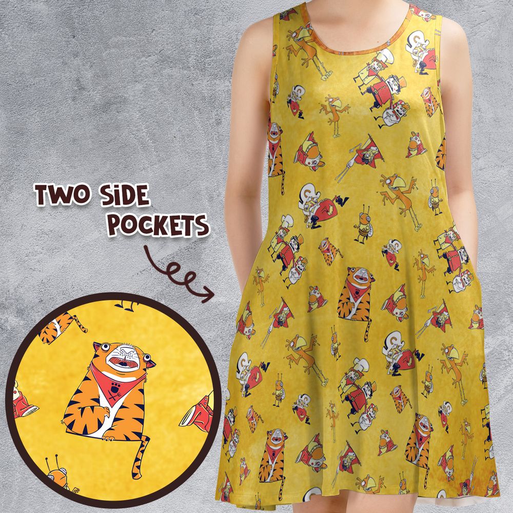 Sleeveless Dress - FUMXKDJP -  - 1