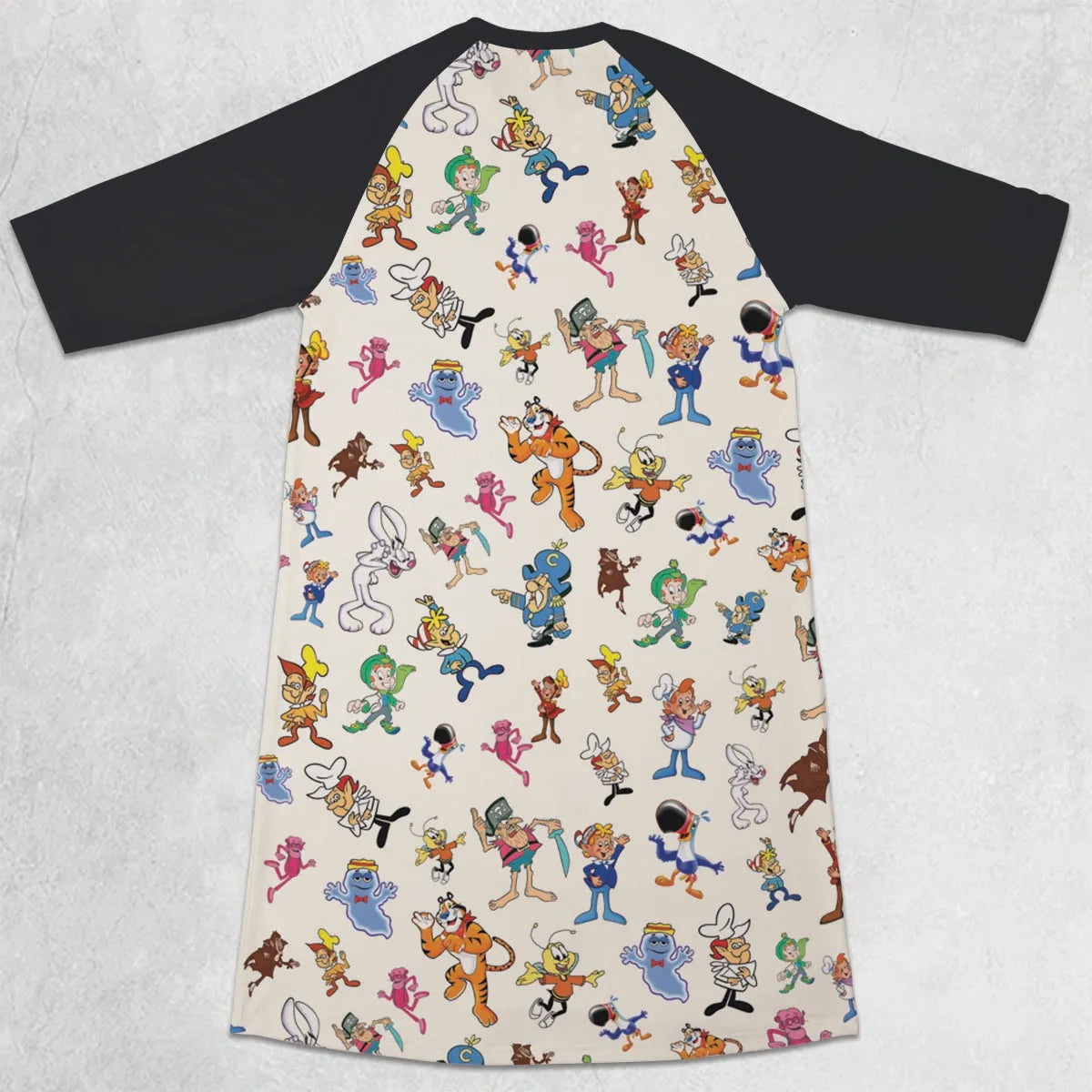 3/4 Sleeve Raglan Dress - HSDAU68U